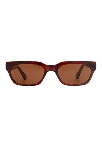 A. Kjærbede - Sunglasses - Bror - Brown/Demi Light Brown Transparent