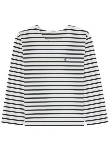 Anine Bing - Blouse - Newton Tee - Navy Stripe
