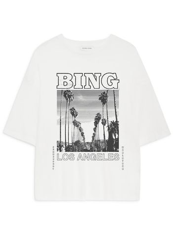 Anine Bing - T-shirt - Louis Tee Bing Tour - Ivory