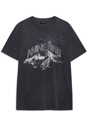 Anine Bing - T-shirt - Walker Tee - Vintage Black - California