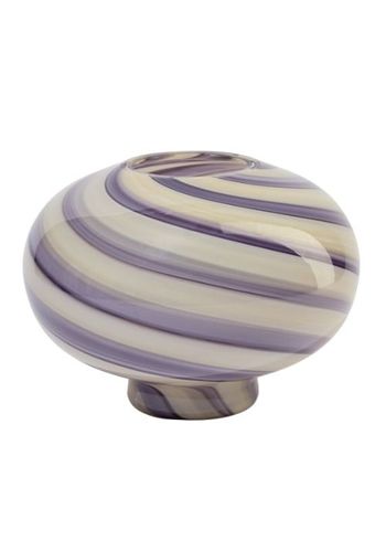 eden outcast - Vase - Twirl Vase - Twirl Vase Purple Large