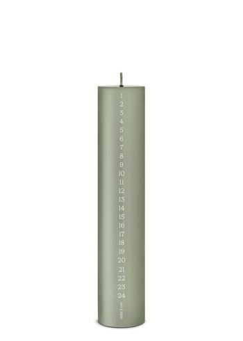 Ester&Erik - Calendar candle - Block Calendar Candle 5 cm by Ester&Erik - Artichoke