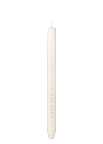 Ester&Erik - Calendar candle - Cylindrical Calendar Candle by Ester&Erik - Ivory