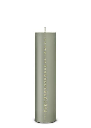Ester&Erik - Calendar candle - Block Calendar Candle 6 cm by Ester&Erik - Artichoke