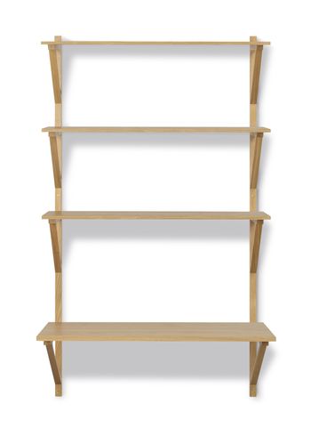 Fredericia Furniture - Display - BM29 Shelf 2901 by Børge Mogensen - Lacquered Oak