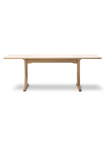 Fredericia Furniture - Dining Table - Mogensen C18 Table 6293 by Børge Mogensen - Soaped Oak