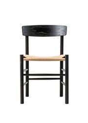 Black Lacquered Oak / Natural Paper Cord