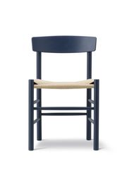 Indigo Blue Beech / Natural Paper Cord