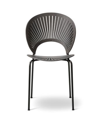 Fredericia Furniture - Dining chair - Trinidad Chair 3398 by Nanna Ditzel - Grey Stained Oak