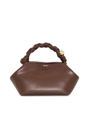 Ganni - Handbag - Ganni Bou Bag Small - Chocolate Fondant