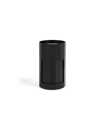 HAY - Cabinet - Facet Cabinet Incl. Feet And Castors High - Anthracite