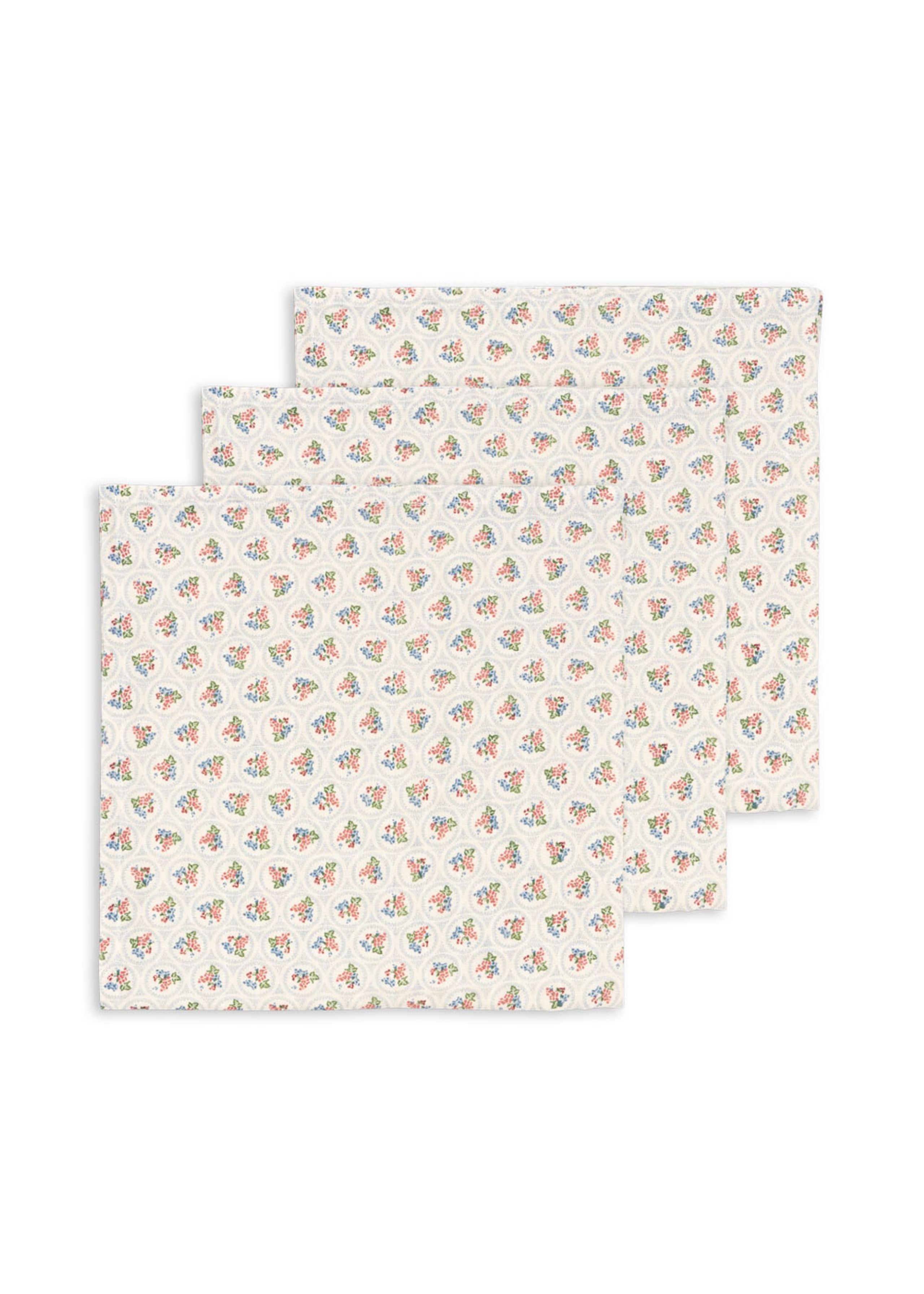 Konges Sløjd - Cloth diapers - 3 Pack Muslin Cloth Gots - VERONA BLUES