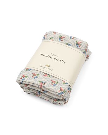 Konges Sløjd - Cloth diapers - 3 Pack Muslin Cloth Gots - VERONA BLUES