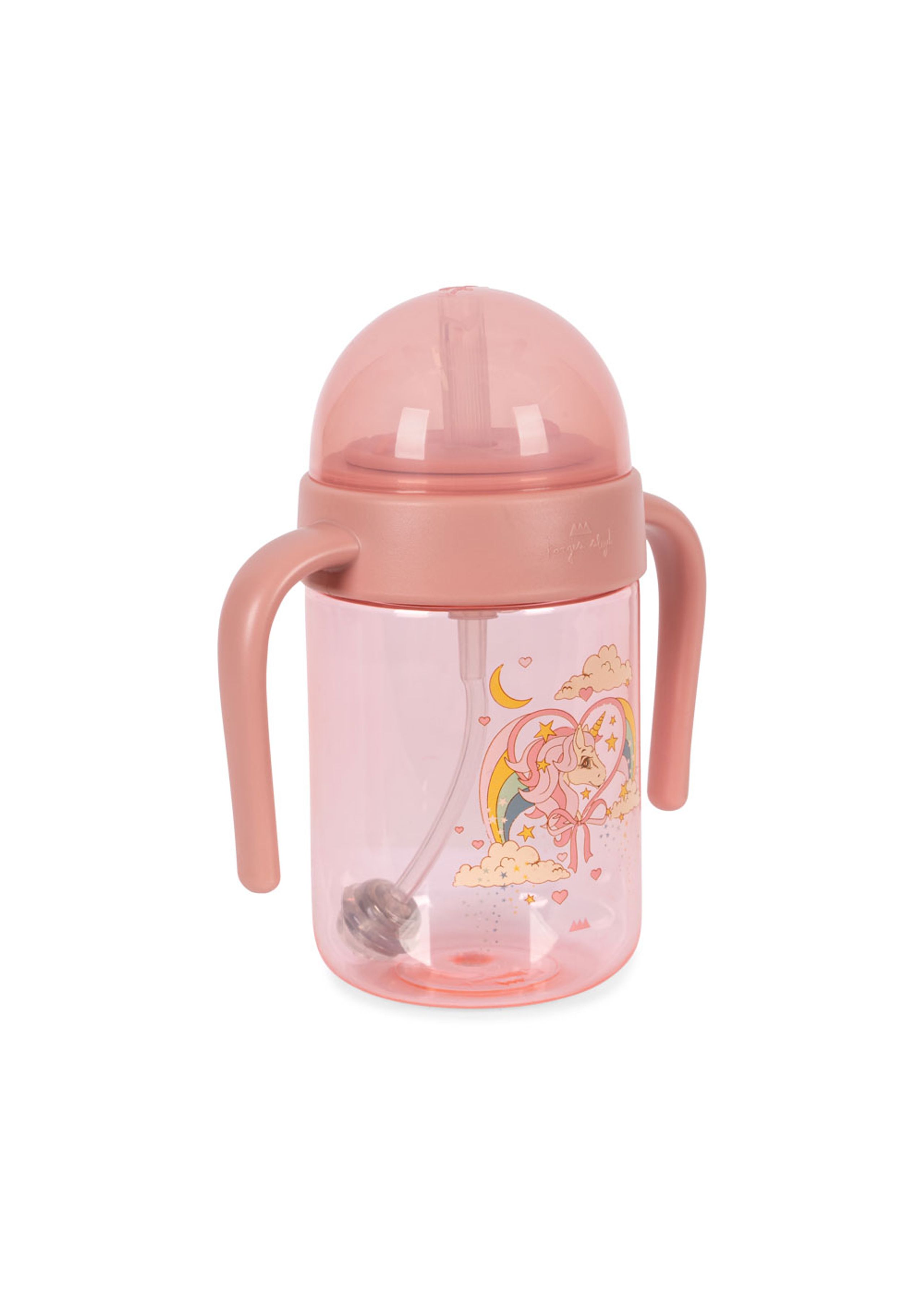 Konges Sløjd - Feeding Bottle - Baby Bottle With Handle - HORN STARS