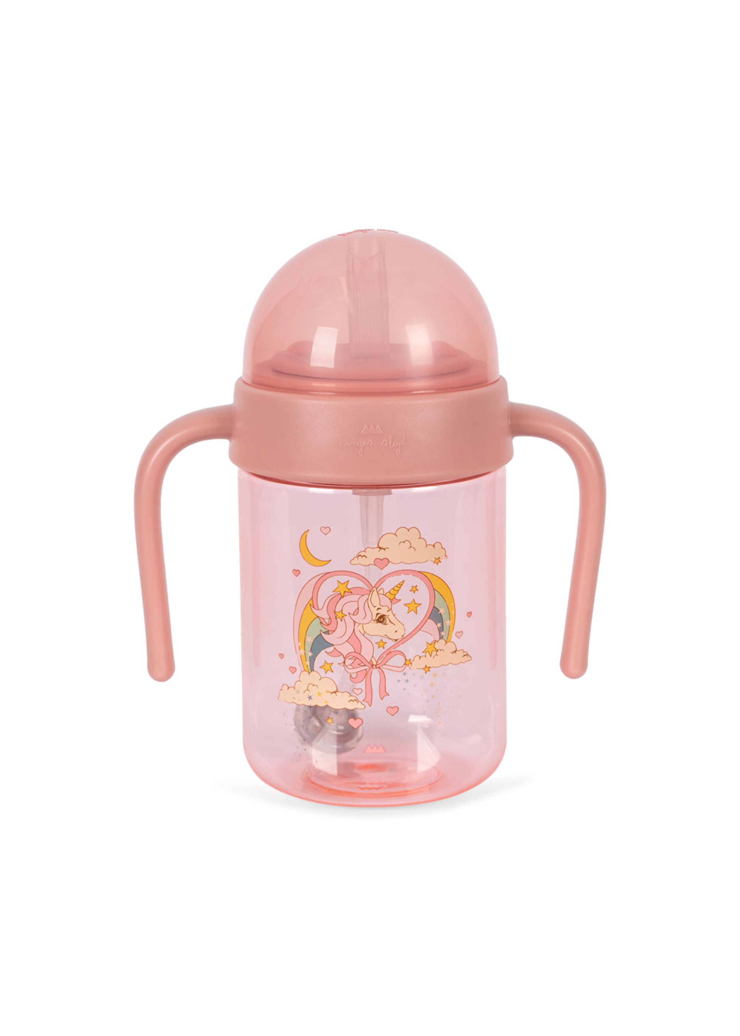 Konges Sløjd - Feeding Bottle - Baby Bottle With Handle - HORN STARS