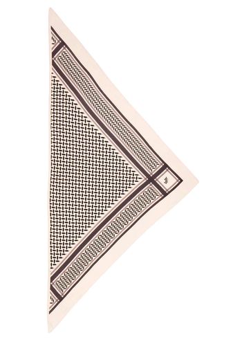 LALA Berlin - Scarf - Triangle Trinity Classic M - Alabastro Off-white