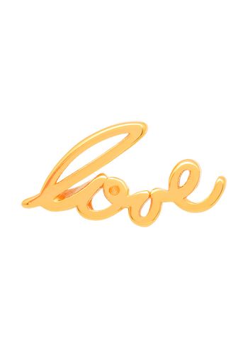 LULU Copenhagen - Earring - For My Love earring - Gold Plated