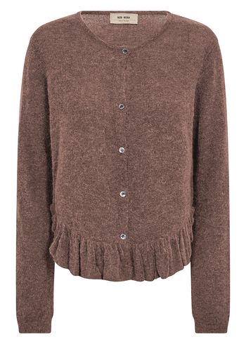 Mos Mosh - Cardigan - MMMape Alice Knit Cardigan - Coffee Quartz