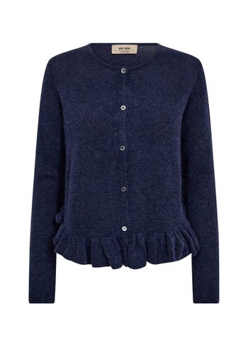 Mos Mosh - Cardigan - MMMape Alice Knit Cardigan - Crown Blue