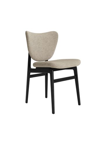 NORR11 - Chair - Elephant Chair - Fuld polstring - Stel: Black / Barnum - Barnum Col 3