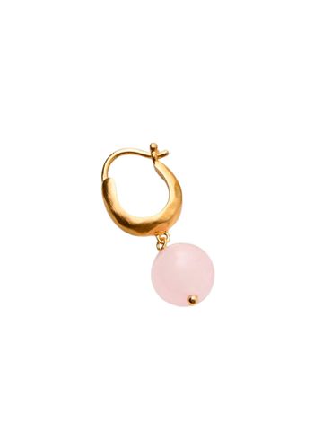 Pernille Corydon - Earring - Blush Earring - Gold Plated Recycled Sterling Silver