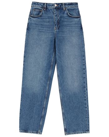 Skall Studio - Jeans - Allison Cropped Jeans - Slouchy blue