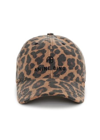 Anine Bing - Cap - Jeremy Baseball Cap - Leopard