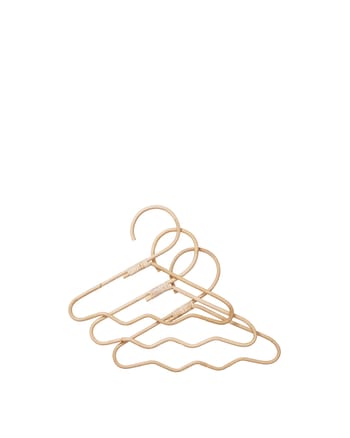Ferm Living - Children's clothing hanger - Wavi Clothes Hangers - Natural