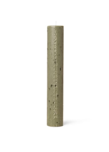 Ferm Living - Calendar candle - Mura Advent Candle - Artichoke