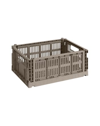 HAY - Boxes - Hay Colour Crate Medium - Warm grey