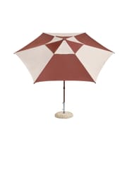 Hexagon - Off-white and burgundy (Sold Out)