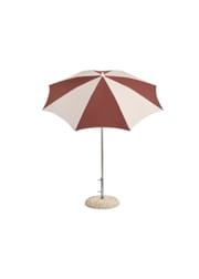 Octagon - Off-white and burgundy