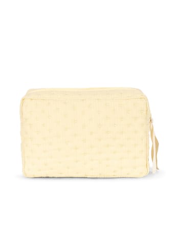 Konges Sløjd - Kids travel accessories - Seersucker Big Toiletry Bag - BANANA CREPE
