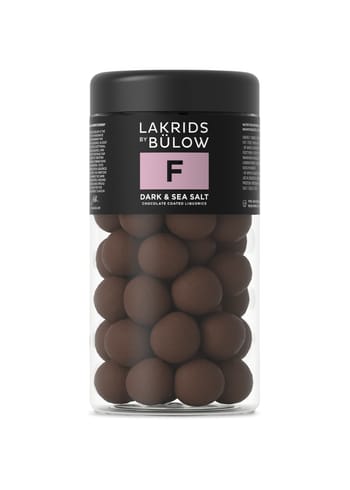 LAKRIDS BY BÜLOW - Liquorice - F - Dark & Sea Salt - F - Dark & Sea Salt - Regular