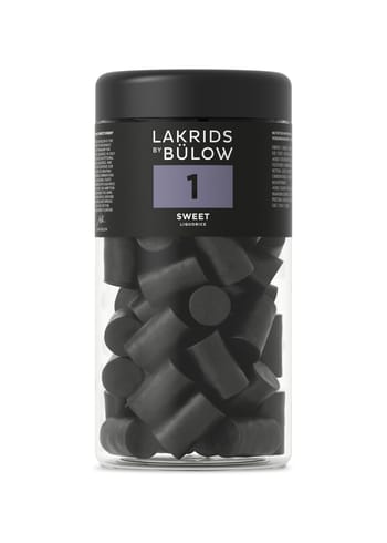 LAKRIDS BY BÜLOW - Liquorice - SMALL NO. 1 Sweet - No. 1 sweet - large