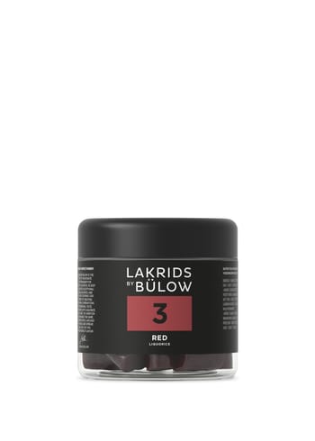 LAKRIDS BY BÜLOW - Liquorice - NO. 3 Red - No. 3 Red