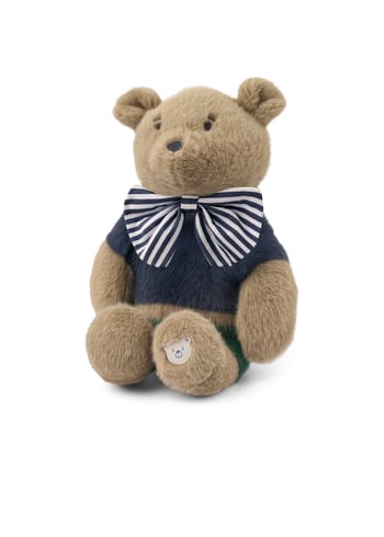 LIEWOOD - Plush toys - Hubert Bear Celebration Teddy - Dune / Blue stripe mix