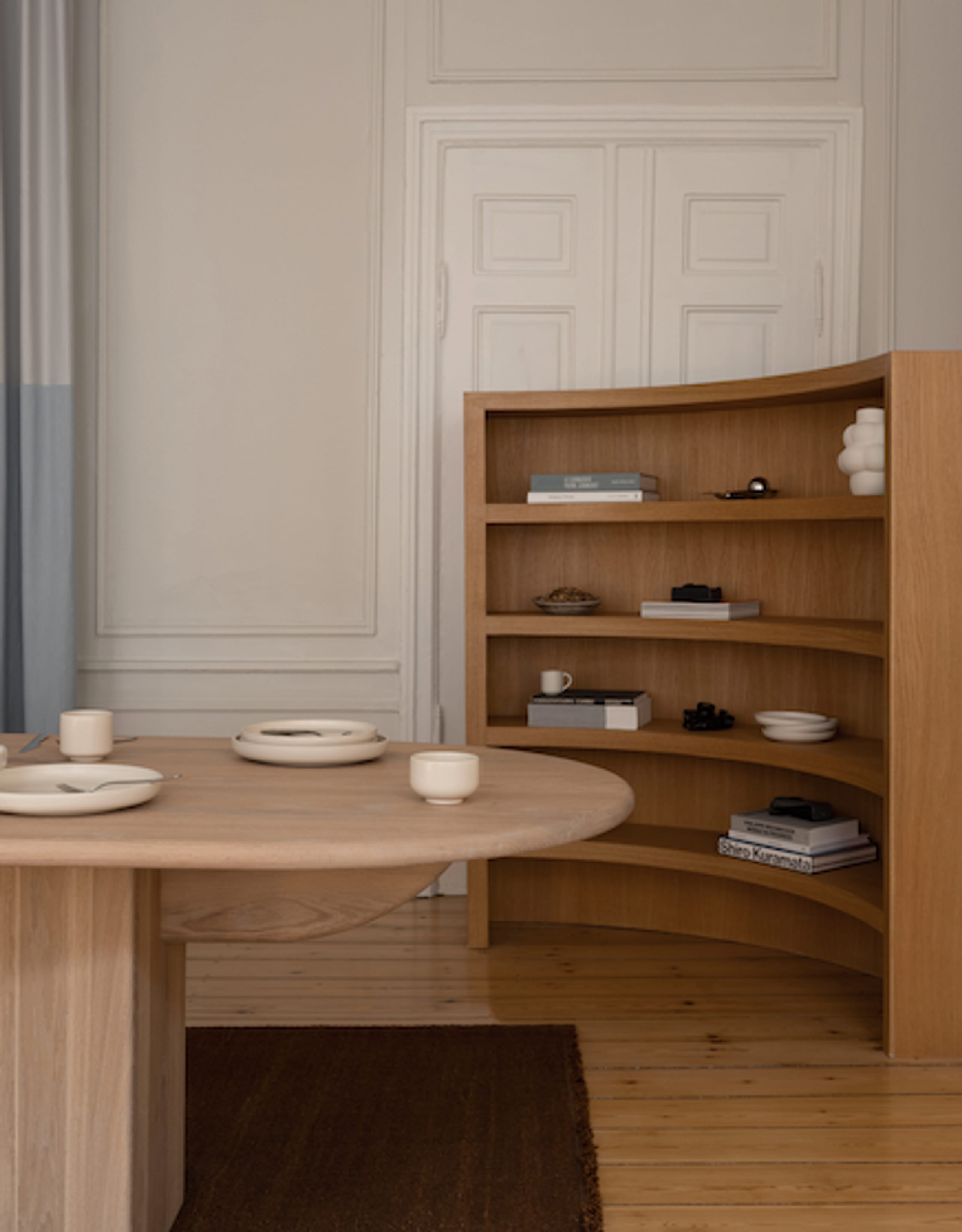 Louise Roe - Bowl - PISU Bowl - 08 Vanilla White