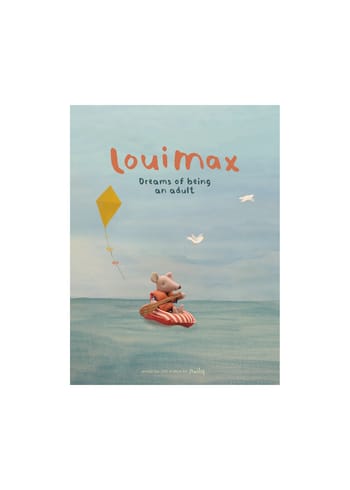 Maileg - Children's wall decoration - Poster LouiMax - Rubber boat