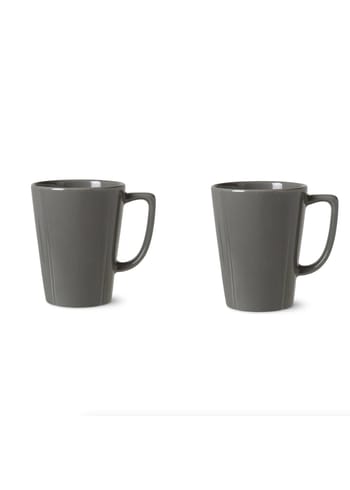 Rosendahl - Mug - Grand Cru Colour / Mug - Ash Grey - 2 pcs