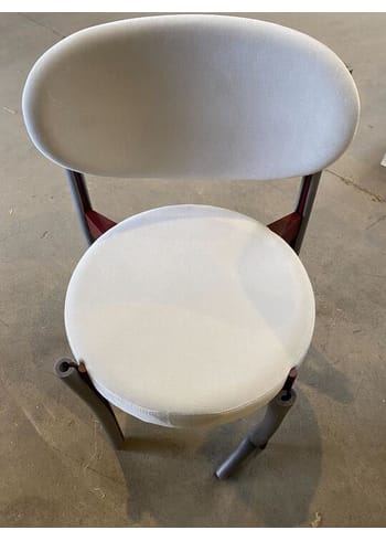 Verpan - Dining chair - 430 Stacking Chair by Verner Panton - Burgundy / Harald 123